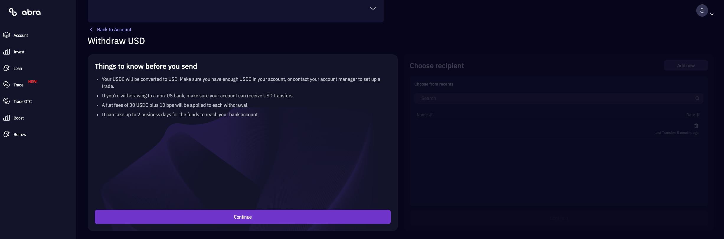 How can I withdraw USD from my Abra account? – Abra